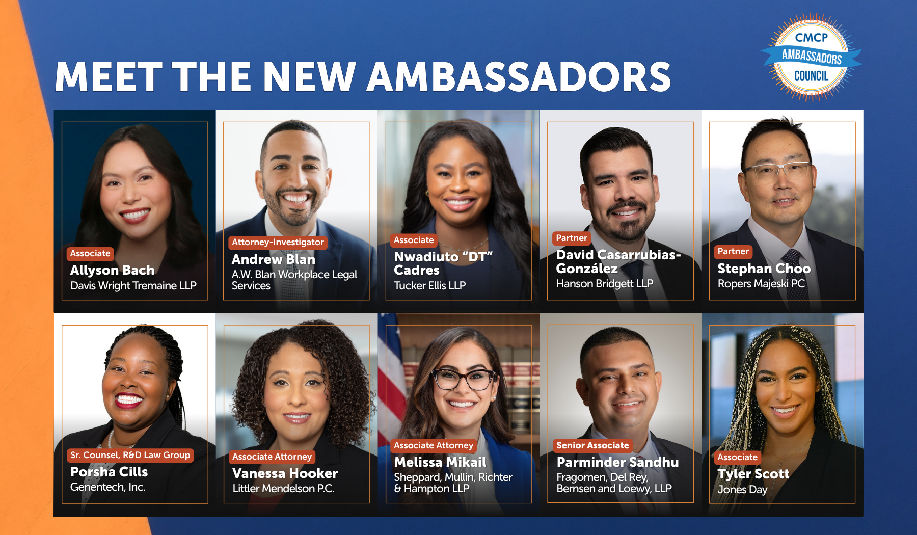 2026 CMCPAC New Members Announcement - web banner