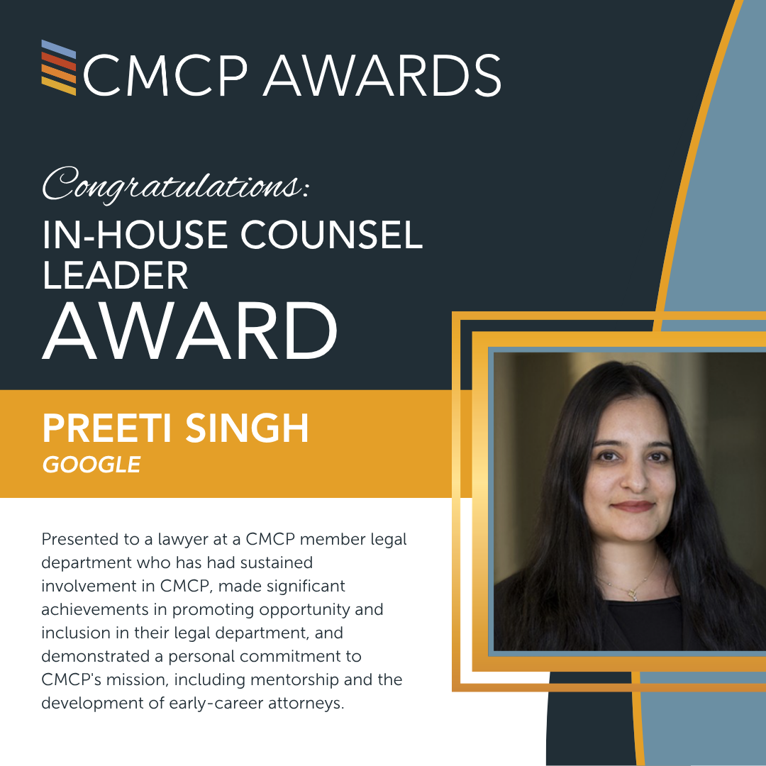 In-House Counsel Leader - Preeti Singh