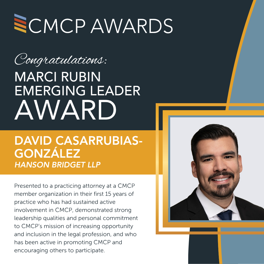 MR Emerging Leader - David Casarrubias-Gonzalez